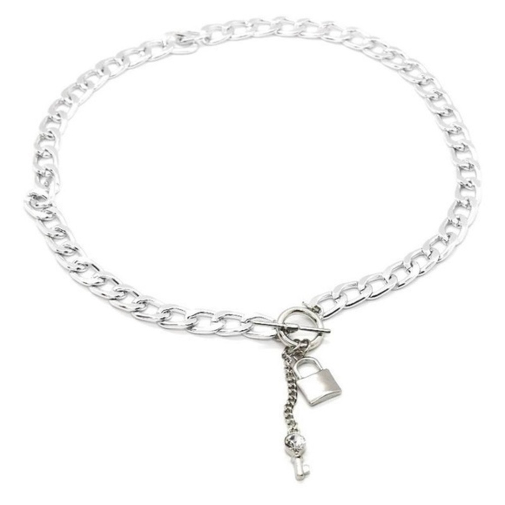 Key and Padlock Toggle Chain